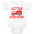 Baby Clothes Little Fire Chief Profession with Working Vehicle Baby Bodysuits