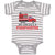 Baby Clothes My Uncle's A Firefighter with Working Vehicle Baby Bodysuits Cotton