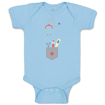 Baby Clothes Doctor Costume with Medical Equipment and Stethoscope Cotton