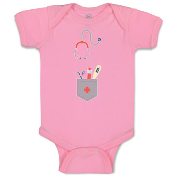 Baby Clothes Doctor Costume with Medical Equipment and Stethoscope Cotton