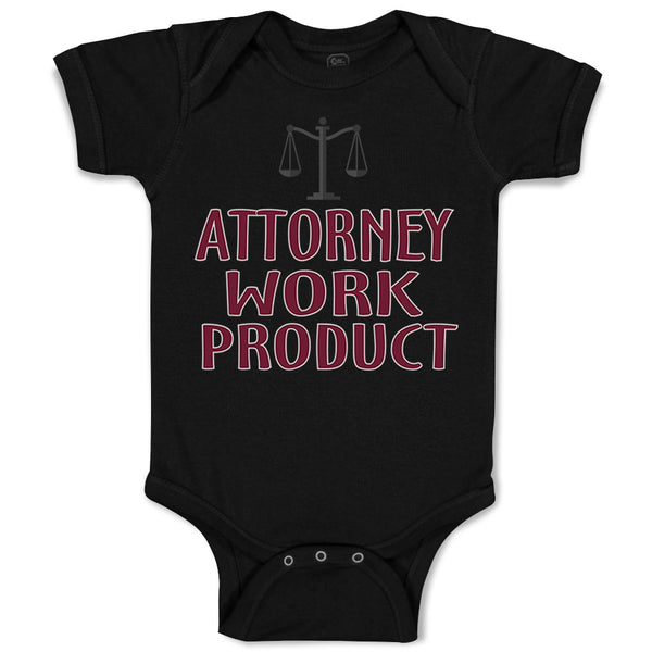 Baby Clothes Attorney Work Product Style A Funny Humor Baby Bodysuits Cotton