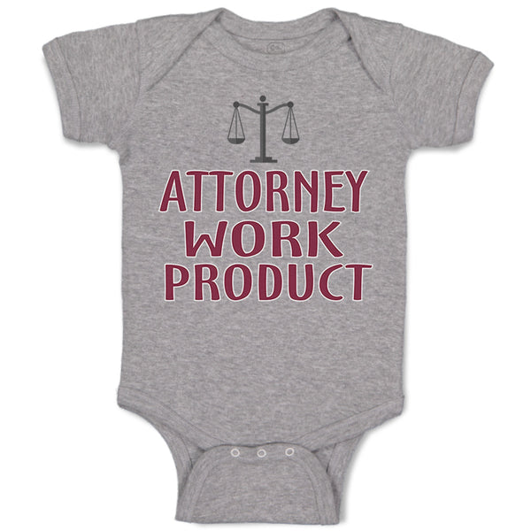 Baby Clothes Attorney Work Product Style A Funny Humor Baby Bodysuits Cotton