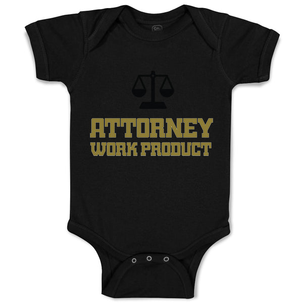 Baby Clothes Attorney Work Product Style C Funny Humor Baby Bodysuits Cotton