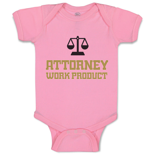 Baby Clothes Attorney Work Product Style C Funny Humor Baby Bodysuits Cotton