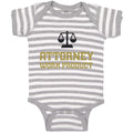 Baby Clothes Attorney Work Product Style C Funny Humor Baby Bodysuits Cotton