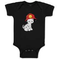 Baby Clothes Firefighter Dog Pets Dogs Baby Bodysuits Boy & Girl Cotton