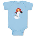 Baby Clothes Firefighter Dog Pets Dogs Baby Bodysuits Boy & Girl Cotton