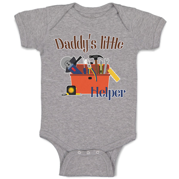 Baby Clothes Daddy's Little Helper Profession Carpenterer with Tools Box Cotton