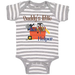 Baby Clothes Daddy's Little Helper Profession Carpenterer with Tools Box Cotton