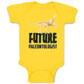 Baby Clothes Future Paleontologist Profession and Dinosaur Skull and Skeleton