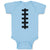 Baby Clothes Sports Football Ball Laces Baby Bodysuits Boy & Girl Cotton