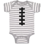 Baby Clothes Sports Football Ball Laces Baby Bodysuits Boy & Girl Cotton