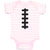 Baby Clothes Sports Football Ball Laces Baby Bodysuits Boy & Girl Cotton