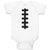 Baby Clothes Sports Football Ball Laces Baby Bodysuits Boy & Girl Cotton