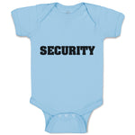 Baby Clothes Security Profession Guard Baby Bodysuits Boy & Girl Cotton