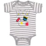Baby Clothes Painter Costume Brush and Roller Baby Bodysuits Boy & Girl Cotton