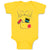 Baby Clothes Painter Costume Brush and Roller Baby Bodysuits Boy & Girl Cotton