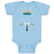 Baby Clothes Pilot Costume Hat and Insignias Baby Bodysuits Boy & Girl Cotton