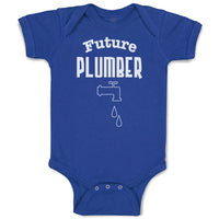 Future Plumber Profession Tap Water Drop