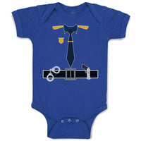 Baby Clothes Police Officer Costume A Badge Gun Baby Bodysuits Boy & Girl Cotton