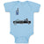 Baby Clothes Security Officer Costume Walkie Talkie Gun Baby Bodysuits Cotton