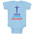 Baby Clothes Jesus Loves Me This I Know Cross Baby Bodysuits Boy & Girl Cotton