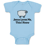 Baby Clothes Jesus Loves Me This I Know Christian Jesus God Style C Cotton