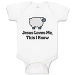 Baby Clothes Jesus Loves Me This I Know Christian Jesus God Style C Cotton