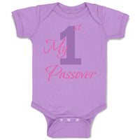 Baby Clothes My First Passover Jewish B Baby Bodysuits Boy & Girl Cotton