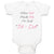 Baby Clothes When God Made Me He Said Ta Da! Style B Christian Baby Bodysuits