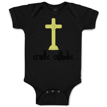 Baby Clothes Cradle Catholic Christian Jesus God Baby Bodysuits Cotton
