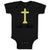 Baby Clothes Cradle Catholic Christian Jesus God Baby Bodysuits Cotton