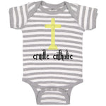 Baby Clothes Cradle Catholic Christian Jesus God Baby Bodysuits Cotton