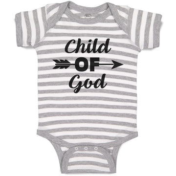 Baby Clothes Child of God Archery Arrow Baby Bodysuits Boy & Girl Cotton