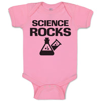 Baby Clothes Science Rocks Stem Laboratory Beakers Experiment Baby Bodysuits
