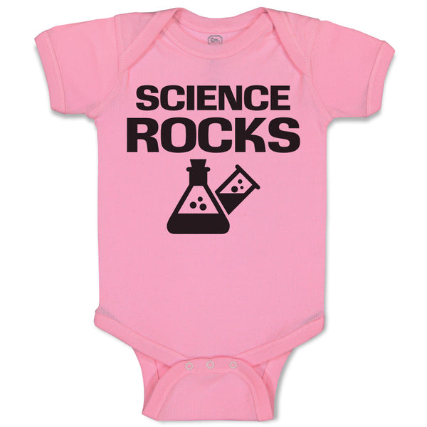 Baby Clothes Science Rocks Stem Laboratory Beakers Experiment Baby Bodysuits