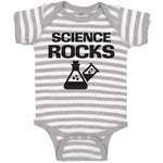 Baby Clothes Science Rocks Stem Laboratory Beakers Experiment Baby Bodysuits
