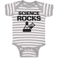 Baby Clothes Science Rocks Stem Laboratory Beakers Experiment Baby Bodysuits