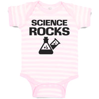 Baby Clothes Science Rocks Stem Laboratory Beakers Experiment Baby Bodysuits