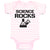 Baby Clothes Science Rocks Stem Laboratory Beakers Experiment Baby Bodysuits