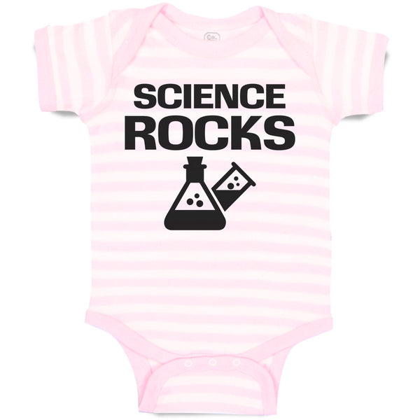 Baby Clothes Science Rocks Stem Laboratory Beakers Experiment Baby Bodysuits