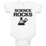 Baby Clothes Science Rocks Stem Laboratory Beakers Experiment Baby Bodysuits