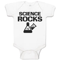 Baby Clothes Science Rocks Stem Laboratory Beakers Experiment Baby Bodysuits