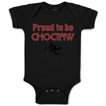 Baby Clothes Proud to Be Choctaw Baby Bodysuits Boy & Girl Cotton
