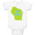 Baby Clothes Made in Wisconsin Baby Bodysuits Boy & Girl Newborn Clothes Cotton