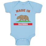 Baby Clothes Made in California Baby Bodysuits Boy & Girl Newborn Clothes Cotton