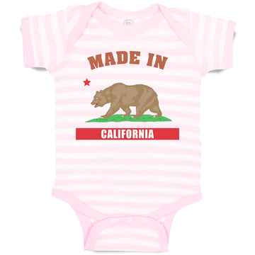 Baby Clothes Made in California Baby Bodysuits Boy & Girl Newborn Clothes Cotton