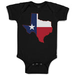 Baby Clothes Texas State Baby Bodysuits Boy & Girl Newborn Clothes Cotton