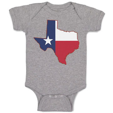 Baby Clothes Texas State Baby Bodysuits Boy & Girl Newborn Clothes Cotton