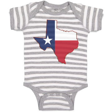 Baby Clothes Texas State Baby Bodysuits Boy & Girl Newborn Clothes Cotton